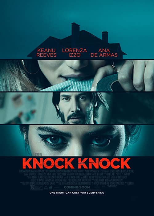 دانلود فیلم Knock Knock 2015 ( تق تق ۲۰۱۵ ) با زیرنویس فارسی چسبیده