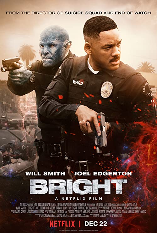 دانلود فیلم Bright 2017 ( برایت ۲۰۱۷ ) با زیرنویس فارسی چسبیده