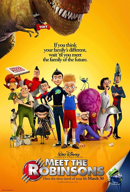 دانلود انیمیشن Meet the Robinsons 2007 ( ملاقات با رابینسون ۲۰۰۷ ) با زیرنویس فارسی چسبیده