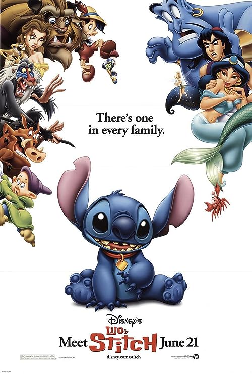 دانلود انیمیشن Lilo and Stitch 2002 ( لیلو و استیچ ۲۰۰۲ ) با زیرنویس فارسی چسبیده