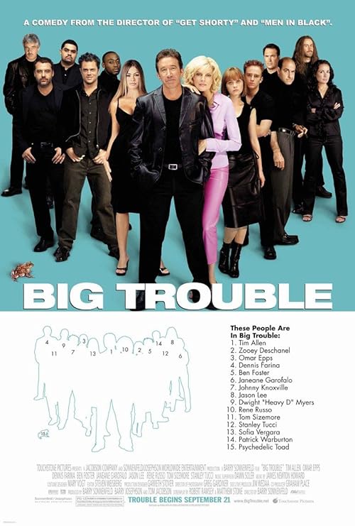 دانلود فیلم Big Trouble 2002 ( دردسر بزرگ ۲۰۰۲ ) با زیرنویس فارسی چسبیده