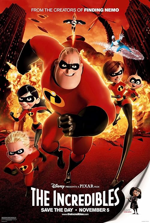 دانلود انیمیشن The Incredibles 2004 ( شگفت‌انگیزان ۲۰۰۴ ) با زیرنویس فارسی چسبیده