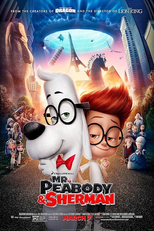 دانلود انیمیشن Mr. Peabody & Sherman 2014 ( آقای پی بادی و شرمن ) با زیرنویس فارسی چسبیده