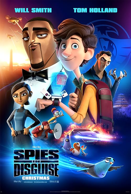 دانلود انیمیشن Spies in Disguise 2019 ( جاسوسان نامحسوس ۲۰۱۹ ) با زیرنویس فارسی چسبیده