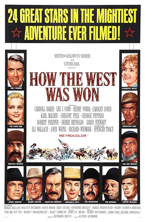 دانلود فیلم How the West Was Won 1962 ( چگونه غرب تسخیر شد ۱۹۶۲ ) با زیرنویس فارسی چسبیده